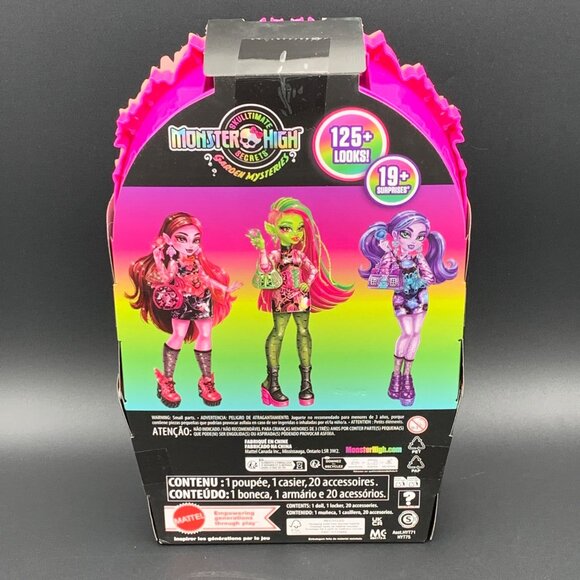 Monster High Skulltimate Secrets Venus Mc Flytrap Garden Ghouls Doll Set New - Picture 2 of 6